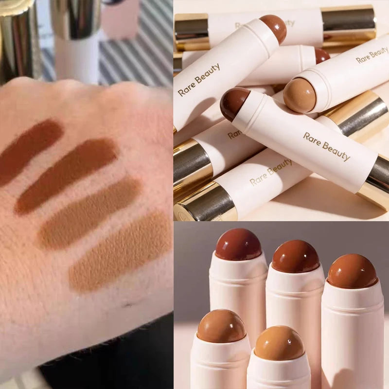 Rare Beauty Stick de contouring hydratant soyeux 3D, correcteur naturel mat, adapté au maquillage du nez, cosmétiques