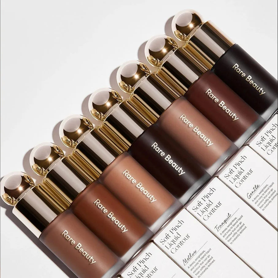 Rare Beauty Bronze Contour Correcteur Liquide, Stick de Contour, Fond de Teint Liquide Longue Tenue Naturel, Blush Crème Texture Purée de Pommes de Terre